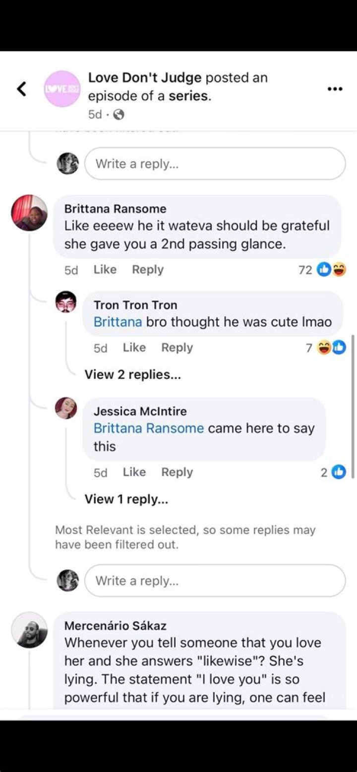 A comment left under an Instagram post made by Joan Collins | Source: 