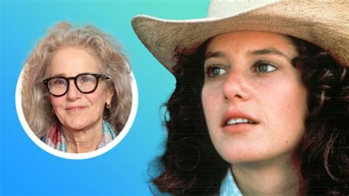 A fan compliments Debra Winger's gray locks. | Source: