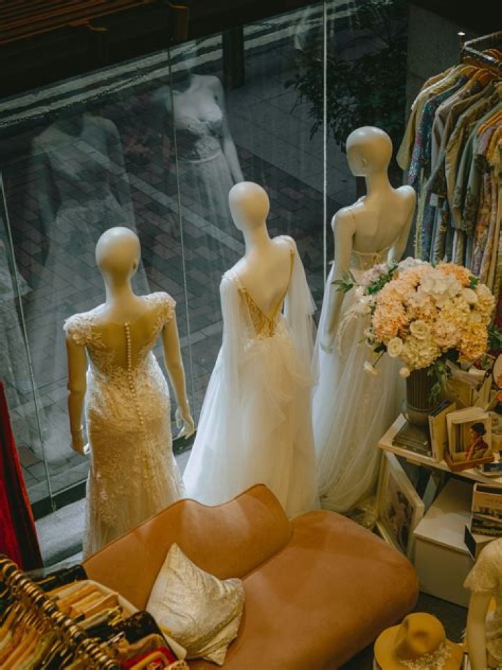 A wedding dress. | Source: Unsplash