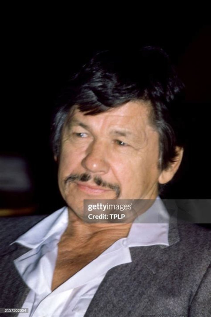Actor Charles Bronson poses for a portrait in circa 1985 in Los Angeles, California. | Source: Getty Images