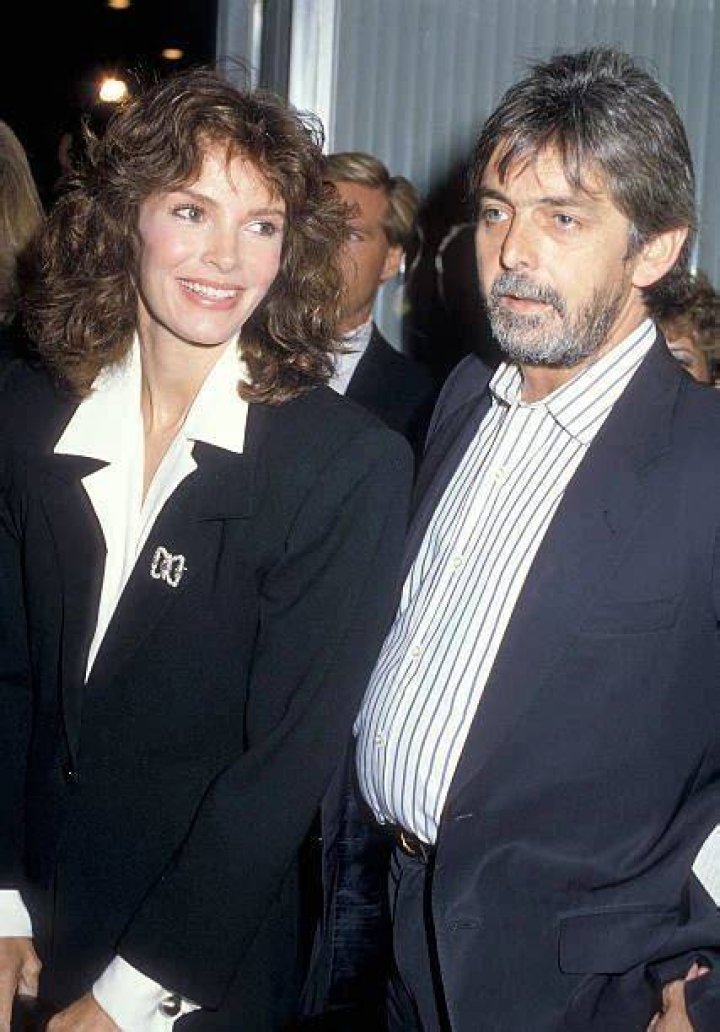 Actress Jaclyn Smith, husband Anthony Richmond and their daughter Spencer at the Young Musicians Foundation's Sixth Annual Celebrity Mother-Daughter Fashion Show on March 26, 1987 at the Beverly Hilton Hotel in Beverly Hills, California. | Source: Getty Images