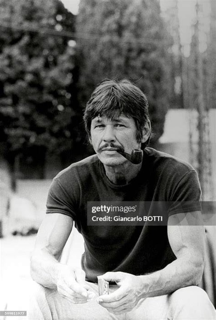 American actor Charles Bronson and Italian actress Claudia Cardinale during the filming of the Sergio Leone Spaghetti Western ''Once Upon a Time in the West" Italy, April 1968. | Source: Getty Images