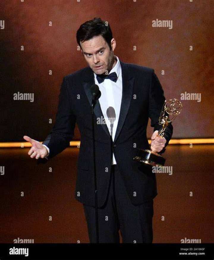 Bill Hader accepts the Outstanding Lead Actor in a Comedy Series award for 'Barry' onstage during the 71st Emmy Awards at Microsoft Theater on September 22, 2019 in Los Angeles, California. | Source: Getty Images