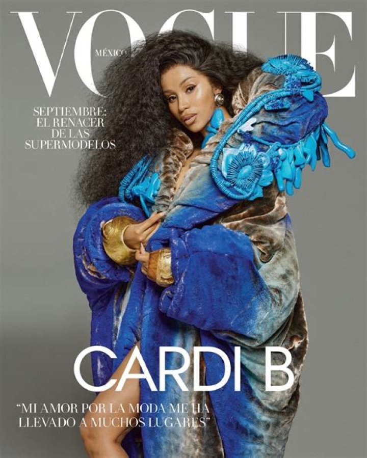 Cardi B during a Vogue event on October 10, 2019 in New York City. | Source: Getty Images