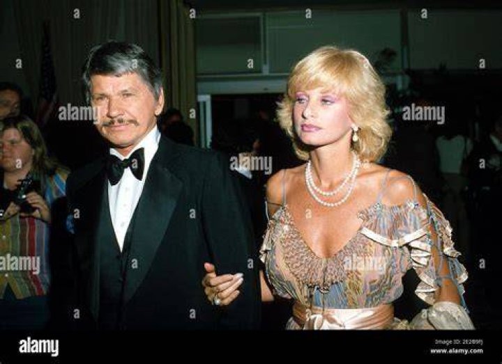 Charles Bronson and Jill Ireland in 1979 in New York City. | Source: Getty Images