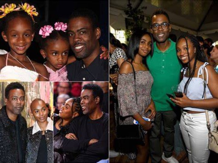Chris Rock with his daughters Zahra Savannah Rock and Lola Simone Rock on June 19, 2016 | Source: Getty Images