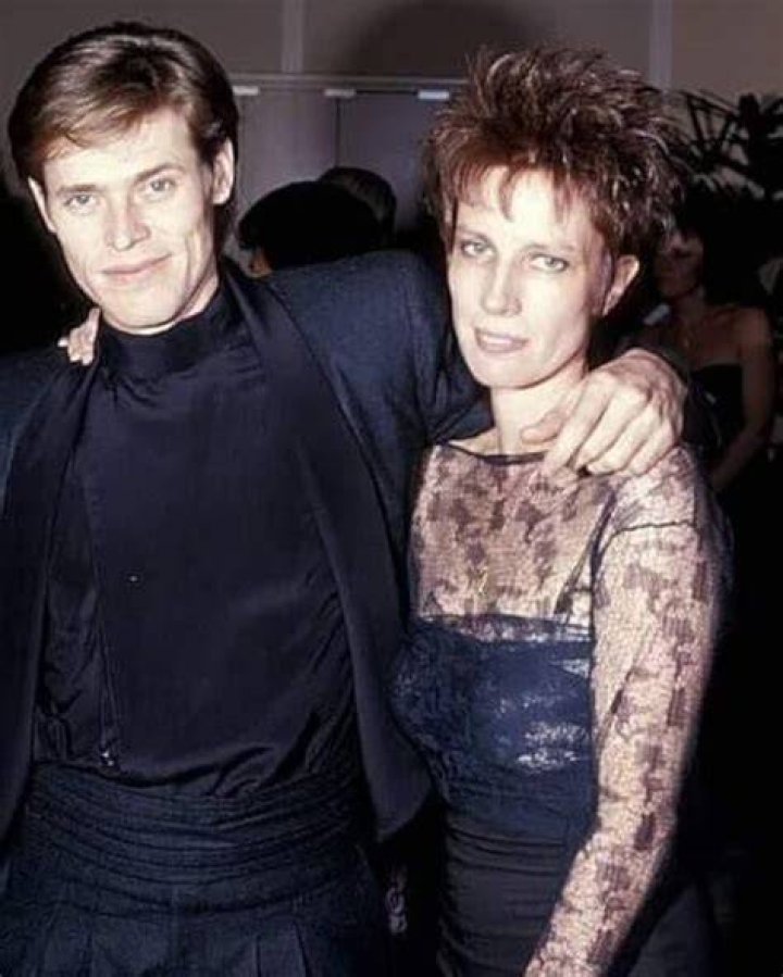 Elizabeth LeCompte and Willem Dafoe during a Wooster Group Event on April 12, 2000, in New York City. | Source: Getty Images