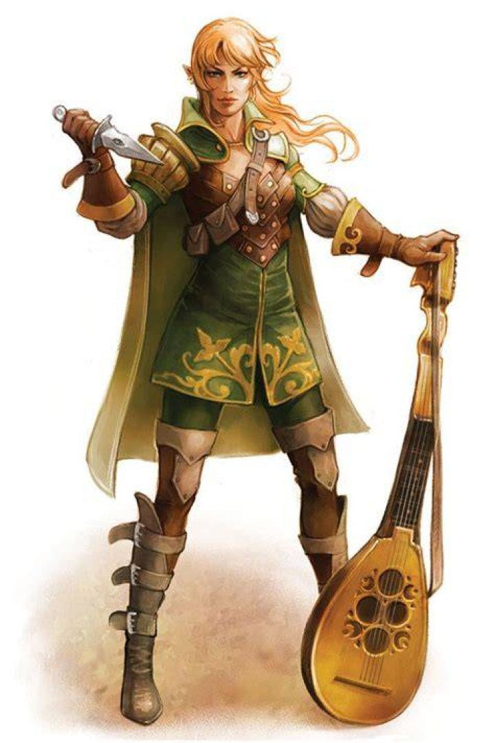 Female Bard 008 by Zumstein on DeviantArt