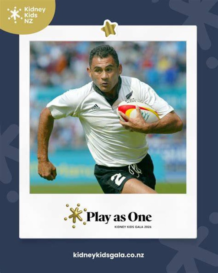 Former All Black Eric Rush.