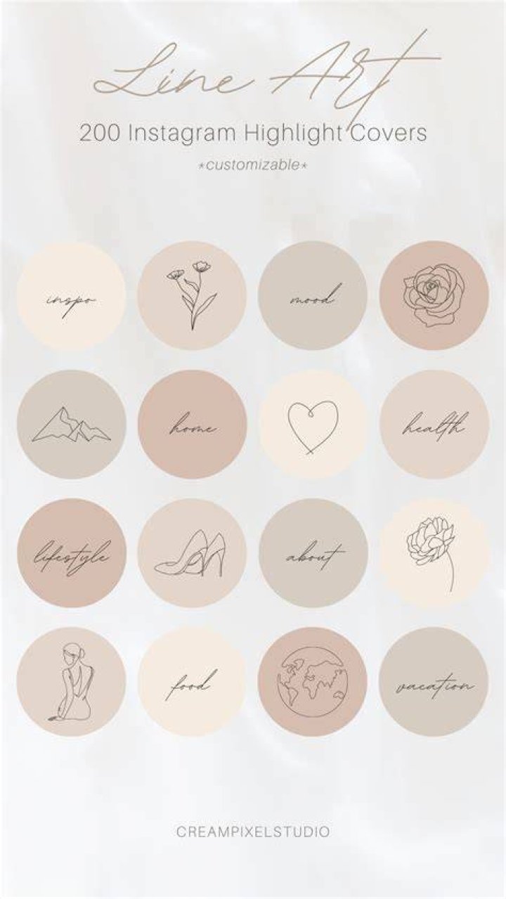 Instagram Highlight Covers Instagram Feed Instagram Followers Brand Kit Instagram Icon Etsy