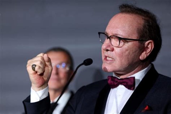 Kevin Spacey speaks at the Bits and Pretzels founders' and investors' festival on September 24, 2017, in Munich, Germany. | Source: Getty Images