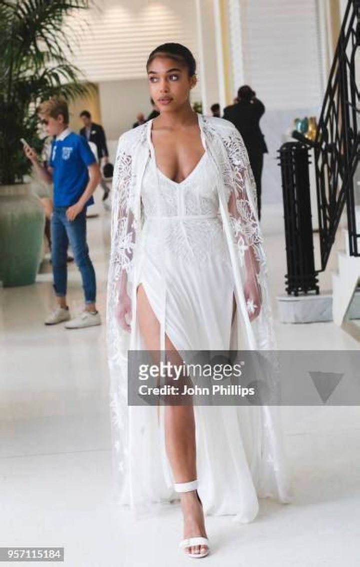 Lori Harvey departs the Martinez Hotel with L'Oreal Paris on May 10, 2018 in France | Photo: Getty Images