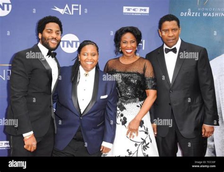  Malcolm Washington, Katia Washington, Pauletta Washington, and Denzel Washington attend the American Film Institute's 47th Life Achievement Award Gala Tribute to Denzel Washington at Dolby Theatre on June 06, 2019 | Source: Getty Images