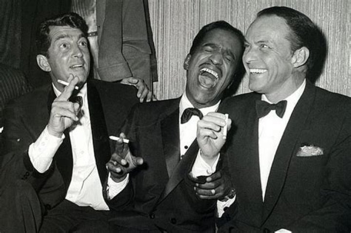 Members of the Rat Pack (L-R): British actor Peter Lawford (1923 - 1984), American actor, singer, and dancer Sammy Davis Jr. (1925 - 1990), actor and singer Frank Sinatra (1915 - 1998), actor Joey Bishop, and actor and singer Dean Martin (1917 - 1995). | Source: Getty Images