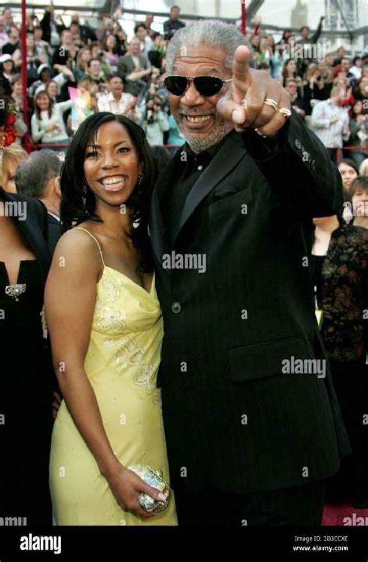 Morgan Freeman with his daughter Deena Adair and son Alfonso in California in 2011 | Source: Getty Images