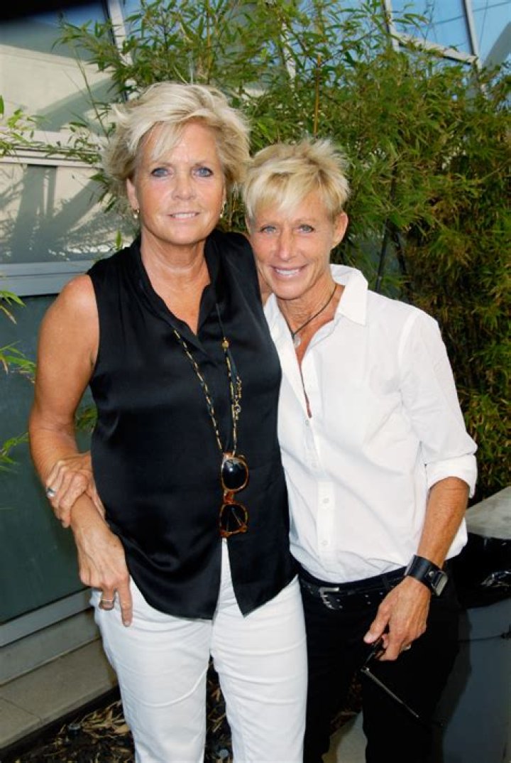 Nancy Locke and actress Meredith Baxter as seen on August 10, 2013 in Los Angeles, California. | Source: Getty Images