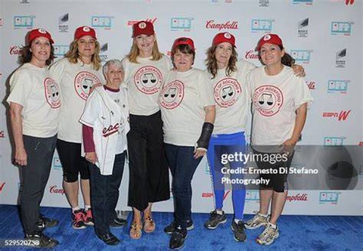 Patti Pelton, Freddie Simpson, Gina Casey, Geena Davis, Megan Cavanagh, Anne Ramsay, and Tracy Reiner, attend the sixth day of Geena Davis' 2nd Annual Bentonville Film Festival Championing Women And Diverse Voices In Media on May 8, 2016, in Bentonville, Arkansas. | Source: Getty Images