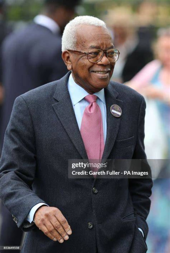 Sir Trevor McDonald during Day 7 of The Championships - Wimbledon 2019 at All England Lawn Tennis and Croquet Club on July 8, 2019. | Photo: Getty Images