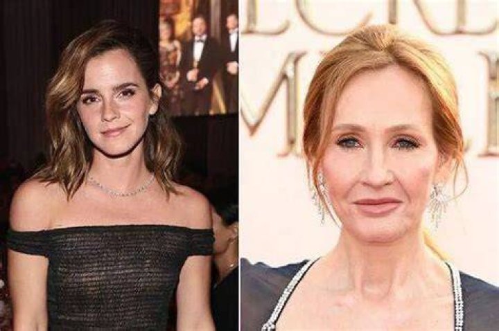 Writer J.K. Rowling, actress Emma Watson and actor Rupert Grint attend the "Harry Potter And The Deathly Hallows Part 2" world premiere at Trafalgar Square on July 7, 2011 in London, England. | Source: Getty Images