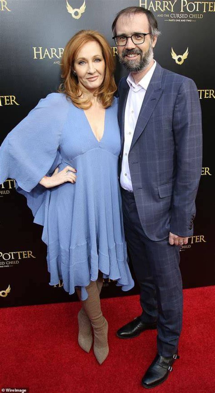 Writer J.K. Rowling and husband Dr. Neil Murray attend the London premiere of the film "Harry Potter and the Chamber of Secrets,2 in 2002. | Source: Getty Images